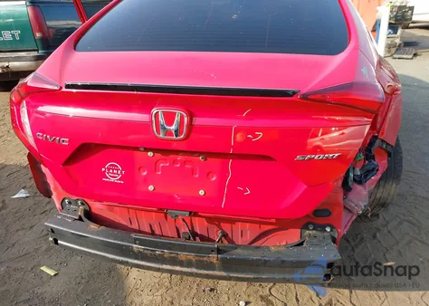2020 Honda Civic Sport from USA, damaged, VIN 2HGFC2F86LH534244